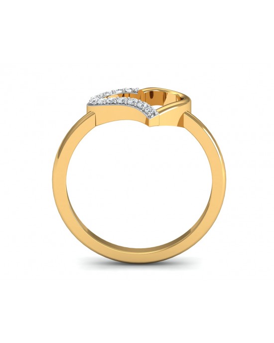 Buy quality 22k gold diamond ring for women in Ahmedabad
